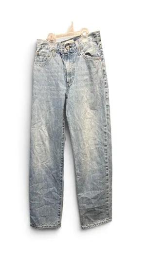 Aritzia Denim Forum The '90s Marlo Hi-Rise Baggy Jeans in a classic retro light thumbnail 1