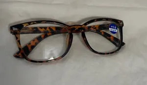 Ladies Tortoiseshell Blue Light Blocking Glasses - +1.0 NWT thumbnail 1