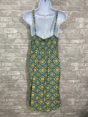 O'Neill Green Dolly Daisy Midi Dress thumbnail 5