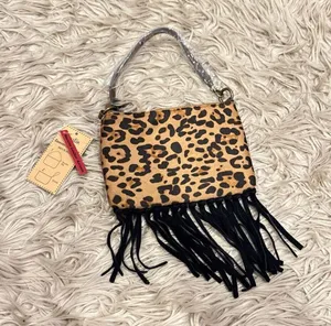 Justin Boots NWT convertible cheetah print purse thumbnail 1