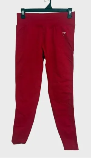 Gymshark Women’s Red High-Waist Leggings thumbnail 1