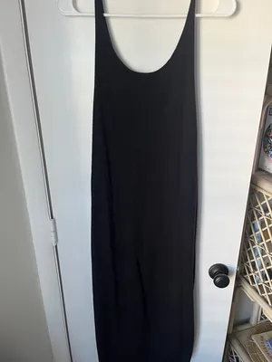 Grade & Gather Long Black Dress thumbnail 3