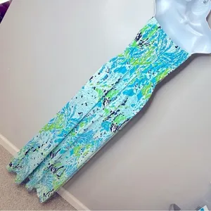 Lilly Pulitzer Marlisa Maxi Dress Let's Cha‎ Cha Size S thumbnail 3
