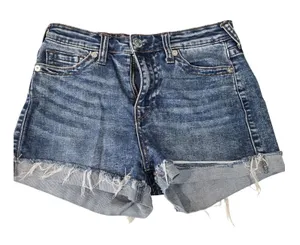 True Religion Denim Distressed Shorts Size: 29 **FLAW** thumbnail 1
