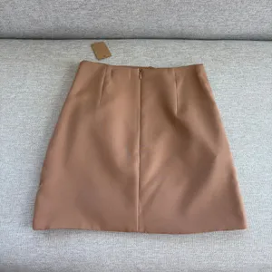NWT Vestique Faux Wrap Mini Skirt S Ruched Buttons Preppy Work Office Fall thumbnail 2
