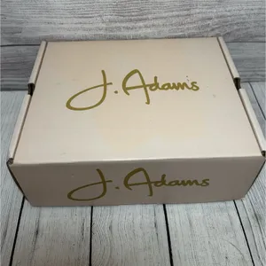 J Adams Shirley Gold Glitter Ankle Strap Heeled Sandals Size 9 thumbnail 12