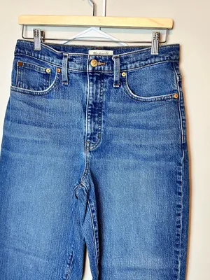 Madewell High-Rise Balloon Jeans in Ellisboro Wash Size 29 Cropped Retro thumbnail 3