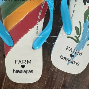 NEW! Havaianas x FARM Rio Flip Flops thumbnail 3