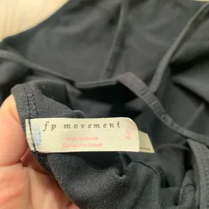 FP movement free people tank top onesie jumpsuit small black thumbnail 6
