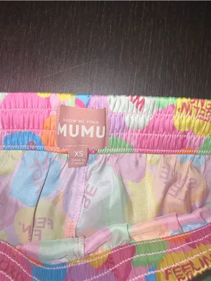 Show me your MuMu PJ shorts Sweetheart Candy Print Lounge Shorts - Pastel Multi thumbnail 5