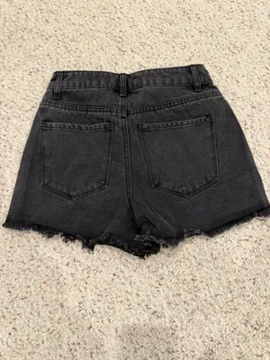 Ban Jara Black Denim Shorts thumbnail 2