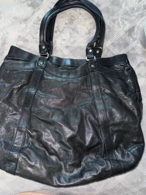 Marc by Marc Jacobs Black / silver Leather Large Shoulder Bag 100% lamb skin thumbnail 6