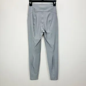 Lululemon Here to There High Rise 7/8 Pant Crosshatch Texture Magnet Grey US 4 thumbnail 9