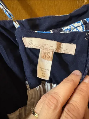 Hutch Anthropologie Fruit Romper in Navy & Blue thumbnail 3