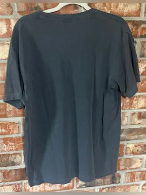 Comfort Colors Pepper Tee with Iridescent Pink Bow Graphic thumbnail 3