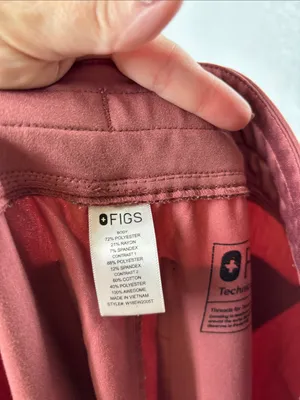 Figs xs tall Zamora joggers dusty rose color thumbnail 3