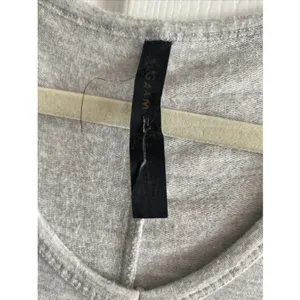 Gaiam Zen Shift Dress Womens Size XS Gray Sleeveless V-Neck Pockets French Terry thumbnail 4