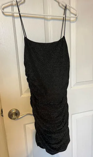 Princess Polly Black Mini Dress thumbnail 2
