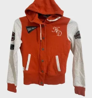 Harley-Davidson Burnt Orange and Cream Sweatshirt thumbnail 1