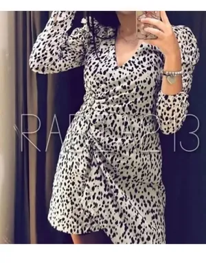 ZARA NWT ANIMAL PRINT DRESS‎  thumbnail 4