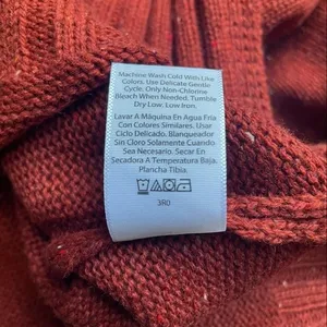 Free Assembly Sweater Roll Neck Rust Fleck Speckled Cozy Pullover Womens Size XS thumbnail 7