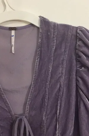 Free People Adelle Velvet Dress thumbnail 6
