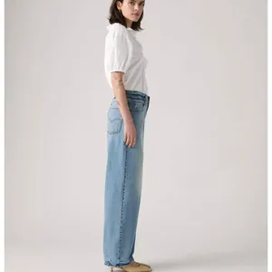 New Levi's 25x30 Premium Baggy Dad Women's Jeans Easy Days - Medium Wash thumbnail 4