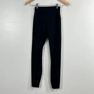 Lululemon Align High Rise Pant 25" Black Nulu Leggings Yoga Women Size 2 W5CT3S thumbnail 3