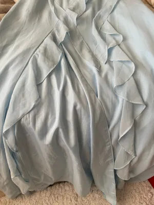 Azazie Sky Blue Bridesmaid Dress thumbnail 9