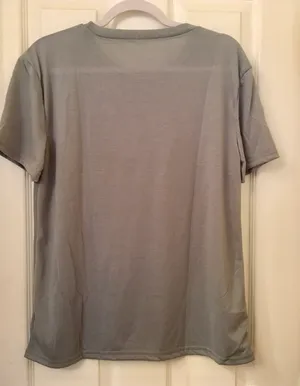 Graphic Tee, 2XL Gray Size 2X thumbnail 2
