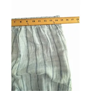 Passport Pajama Set 100% Cotton Gauze Womens Large Blue Long Sleeve Pants #O3-3 thumbnail 11