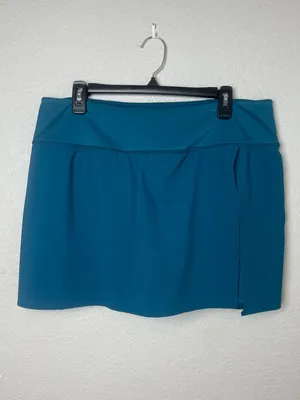 The North Face Teal Mini Skort with Side Slit Size XL thumbnail 3