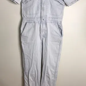 Faherty Blythe Jumpsuit Coverall Light Indigo Wash Denim‎ size xs thumbnail 5