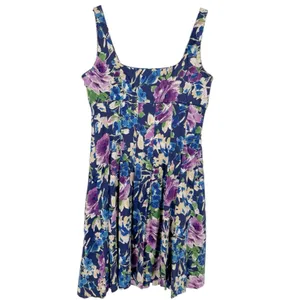 Lauren Ralph Lauren Women’s Floral Fit & Flare Dress‎ Size 14 Old Money Feminine thumbnail 2