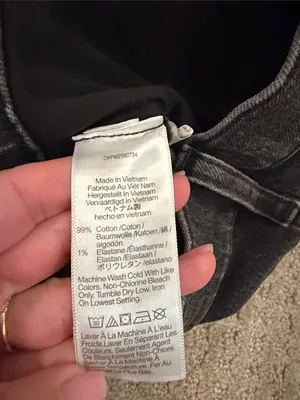 Madewell Black The Perfect Jean Shorts Frayed Hem High-Rise - 26 thumbnail 5