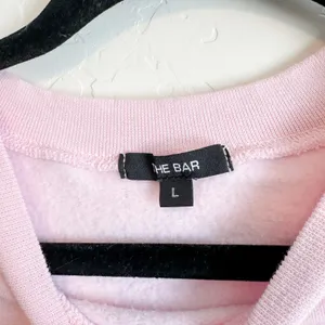 The Bar | SOLD OUT‎ Varsity Crewneck Cotton Sweatshirt in Blush / Pink thumbnail 9