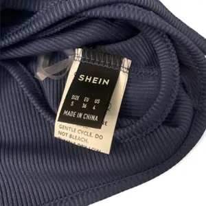 SHEIN Blue Cross Halter Wrap Crop Top - Size S (Never Worn) thumbnail 3