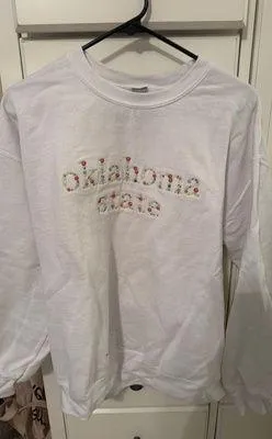 custom oklahoma state crewneck Size L thumbnail 1