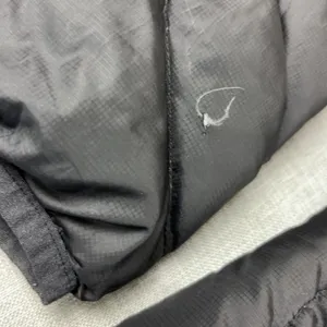 Athleta Jacket Womens Small Black Goose Down Puffer Full Zip Hiking Quilted thumbnail 3