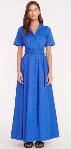 Staud Lapis Blue Millie‎ Maxi Dress Size: 4 thumbnail 1