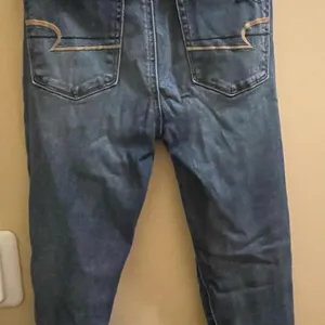 American Eagle Outfitters Next Level Stretch Super Hi Rise Jeggings Sz 0 Short thumbnail 5