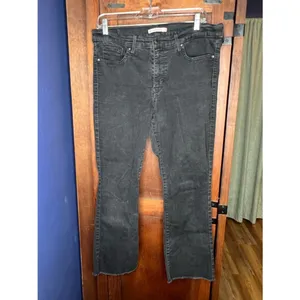 Levi’s 315 Womens Shaping Bootcut Jeans 32 Black Wash Mid Rise Western Festival thumbnail 2