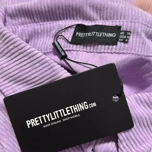 PRETTY LITTLE THINGS 10 color block corduroy pocket front oversized shirt dress thumbnail 4