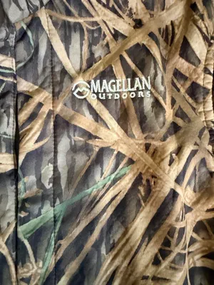 Magellan Outdoors Camo Fleece Jacket Womens S Shadow Grass Blades Hunting thumbnail 4
