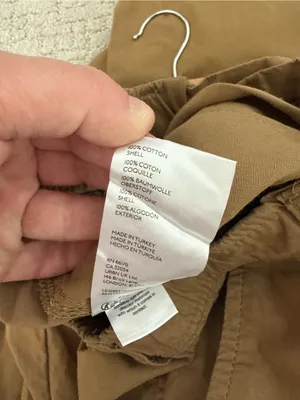 Anthropologie Cargo Parachute Pants Brown Green Baggy Utility Size 28 thumbnail 11