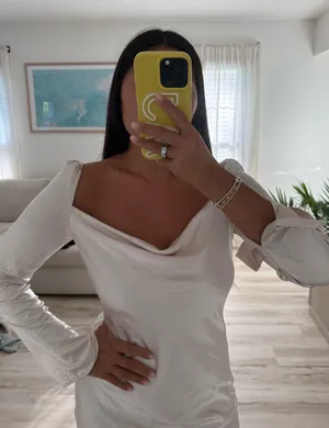 Princess Polly Champagne Mini Dress thumbnail 9