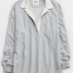 Aerie Prep Rally Rugby Sweatshirt thumbnail 6