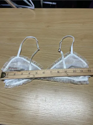 Free People Save the Date Ivory Floral Lace Bralette Bra XS thumbnail 11