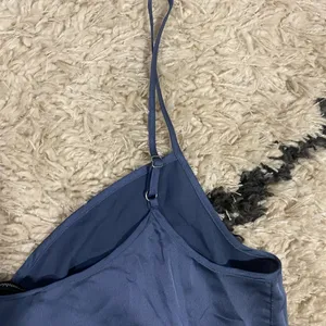 Abercrombie Navy Blue Satin Camisole Top NWT thumbnail 4