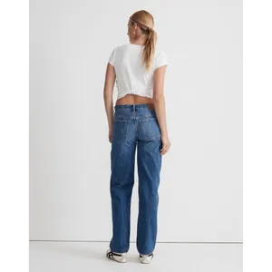 Madewell Low Slung Straight Jeans High Waist Relaxed Slouchy Womens Size 29 thumbnail 2